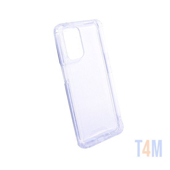 Funda de Silicona con Esquinas Dura para Oppo A74 5g/A93 5g Transparente